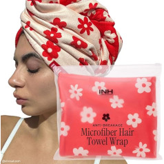 Полотенце из микрофибры INH Hair G2G Anti-Break, 400 г/м², толстое, мягкое и роскошное обертывание для женщин, предотвращает повреждение волос и ускоря