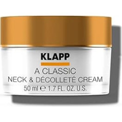 KLAPP Cosmetics - A Classic - Крем для шеи и декольте - с витаминами A, E и F защищает от свободных радикалов и предотвращает преждевременное старение кожи