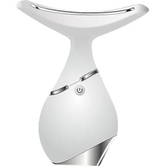 minkissy 1Stk Nackenfalten-Anti-Falten-Schönheitsinstrument die Haut aufhellen Halszuginstrument durchblutung fördern neck massager halsfaltenentferner Nackenpflegemaschine Weiß