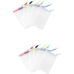 Ipetboom 2 Packungen Seifensparnetz Seife Mit Flacher Schnalle Hausgemachte Seife Seifenspender Für Die Dusche Seifenbeutel Gesichtsseife Badetuch Druckbar Netztasche