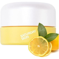 Saturday Skin Yuzu Eye Cream Vitamin C Wide Illuminating Under Eye Cream for Wrinkles, Puffy Eyes, Dark Circles, Moisturising, Hydrated, Anti-Ageing for Women