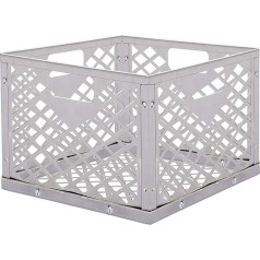 FireCharcoal Box - износостойкая корзина для костра, практичная квадратная корзина для древесного угля, нержавеющая сталь, антикоррозийная, аксес