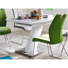 Möbelando Стол обеденный Darrin I Деревянный стол Обеденный стол Кухонный стол 140 см