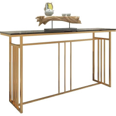 Кофейный стол CAFIEDR, диванный стол для дома, легкий роскошный стол для крыльца, стол для прохода, студийный стол 31,4 × 11,8 × 31,4 дюйма