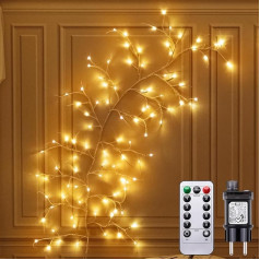 DAYLUMI фея огни ветви березы 96 LED свет ветви феи огни с вилкой, 8 режимов DIY свет дерево для стены украшения гостиной иллюминированные украшени