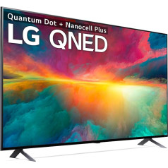LG 75QNED756RA 190 см (75 дюймов) 4K QNED MiniLED TV (активный HDR, 60 Гц, Smart TV) [модельный год 2023]