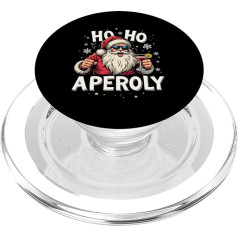 HO Aperoly Weihnachtsmann Коктейль PopSockets PopGrip für MagSafe