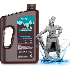 SUNLU Смола для 3D принтера 3 кг, 405 нм УФ смола для 3D печати Стандартная фотополимерная смола для 4/6/8K LCD DLP SLA Смола для 3D принтера, высокая точнос