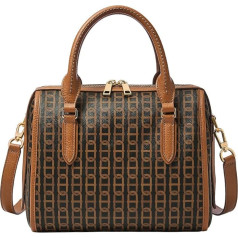 Fossil Williamson ZB1913914 Женская сумка через плечо коричневая ПВХ ткань большая 10