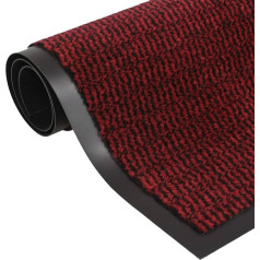ZEYUAN Schmutzfangmatte, Fussmatte, Fußmatte, Eingangsteppich, Schmutzmatte, Schutzmatten, Teppich Eingang, Rechteckig Getuftet 120x180 cm Rot