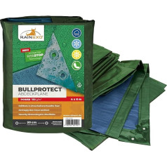 Bio Green Rainexo RX150-4X6-GB Тарпаулин 4 x 6 м 150 г/м² включает люверсы/ 5 лет гарантии на устойчивость к УФ-излучению