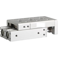 CALSUP Pneumatik-Luftzylinder, Luftzylinder pneumatischer Schiene MXS25-10AS MXS25-20A MXS25-30B MXS25-40BS MXS25-50BT 75ASBT 100A 25-125 MX25L-50C 75A für automatische Ausrüstung(MXS25-20,BS)