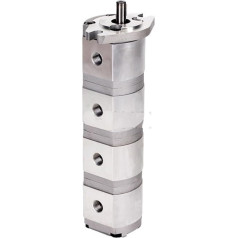 Гидравлический шестеренчатый насос HGP-1111A kleine Vierbett-Zahnradpumpe Mini-Serie Hydraulikölpumpe(HGP-111A-F5-3-3R)