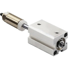 Pneumatischer Gasdruckfeder SDAJ32/40/50/63 mit verstellbarem Hub 50/75/100 - Kompakter Zylinder mit Innen- und Außengewinde mit doppelter Wirkung (Stroke 30-20-B, BORE 63MM-Magnetic)