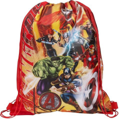 Marvel Avengers PE Drawstring Bag Back Pack Shoulder Shoe Bag Back To School