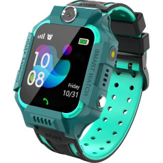PTHTECHUS Детские игровые смарт-часы, детские часы с сенсорным экраном, калькулятор звонков, фонарик, шагомер, будильник SOS, камера, подарок для 