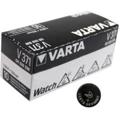 Varta V371 SR920 LR69 371 Silver Oxide Watch Batteries Pack of 10 Varta