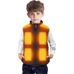 Battnot с подогревом жилет для детей, с подогревом жилет дети USB электрический нагрев стеганые жилет зимний теплый жилет электрический подогр