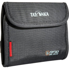Tatonka Euro Wallet RFID B - Кошелек с блокиратором RFID, прошедшим TÜV-тестирование, вмещает 4 кредитные карты, имеет смотровое окошко, отделение для моне