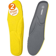 riemot 2 пары комфортных стелек Спортивные стельки Женщины Мужчины Широкие стельки для обуви Мягкие стельки для тренеров, спортивной обуви, р