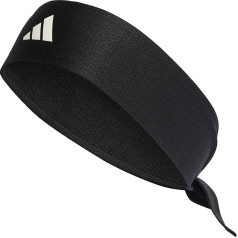 adidas Unisex Aeroready Tennis Tie Band, черный/белый, M