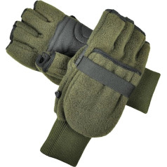 K&S Wildkameras Флисовые Перчатки Thinsulate Изоляция Стрельба Перчатки Охота На Открытом Воздухе Фотограф Зимние Охотничьи Перчатки Мужчины Оливков