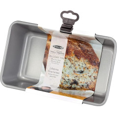 Stellar James Martin Форма для выпечки хлеба с антипригарным покрытием 2 фунта стальная серая