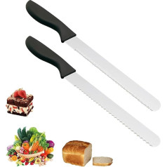 Нож для резки хлеба, острый как бритва, кухонный нож, поварской нож, 20 см, нож из нержавеющей стали, идеально подходит для резки хлеба, морков