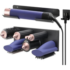 MyLifeUNIT Держатель для хранения утюжка для завивки Dyson Airwrap Новый полный металлический настенный держатель для аксессуаров Dyson Air Wrap Организат