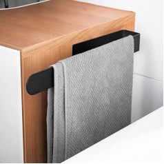 ELMOWO - Премиум Нержавеющая сталь Полотенцедержатель без сверления Самоклеящийся Включая специальный клей (чрезвычайно надежная фиксация) 