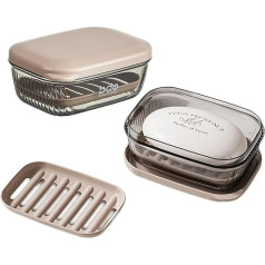 Reise-Seifenetui - Tragbarer Seifenhalter mit Deckel, wasserdicht & feuchtigkeitsbeständig für Badezimmer, Reisen & Outdoor