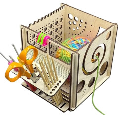 Чаша для пряжи для вязания, органайзер для клубков шерсти, органайзер для корзины для вязания, чаша с дозатором для пряжи, держатель для пря