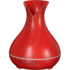 SIXTOL Vulcan Aroma Diffuser Red Wood 350 мл Ультразвуковой увлажнитель для увлажнения и ароматизации дома, спальни, офиса Ароматерапия для эфирных масел