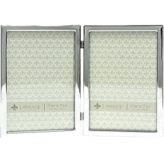 Металлическая фоторамка 5x7 с двойным шарниром Silver Standard