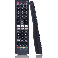 LG пульт дистанционного управления для телевизора, LG ТВ пульт дистанционного управления замена для Smart TV (5 кнопок быстрого доступа)