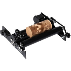 FoxAlien R42 Y-ось поворотный ролик гравировальный модуль для цилиндрических объектов изогнутой поверхности совместим с FoxAlien Masuter Pro и Masuter 3 фрез