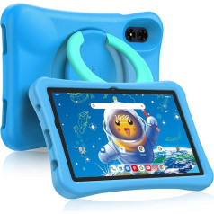 Детский планшет UMIDIGI 10,1 дюйма Android 13, G2 Детский планшет от 3 лет 8GB (4+4) RAM + 64GB ROM/1TB, защита глаз 1280 x 800HD, WiFi6, 6000mAh 8MP + 8MP с Eva Case/OTG/Type C Grey