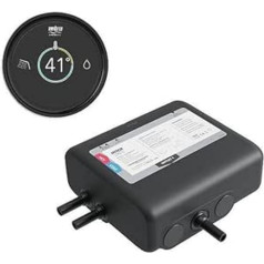 Mira Showers Platinum Digitale Smart-Dusche, Mischbatterie und Regler mit Einzelauslassventil, gepumpt für Niederdruck- oder Schwerkraftsysteme, 1.1981.015