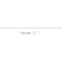 REV ALPHA LED Lichtleiste, Küche Unterbaubeleuchtung erweiterbar, Lampe Küche, 117cm, 25.000h, 14W, 1400lm, weiss
