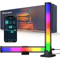 AVATTO Smart LED Light Bar, 35 см RGB IC Lightbar, ТВ подсветка для 45-70 дюймов, USB питание Ambient Lamp, музыкальная синхронизация, управляемая через приложение и пуль
