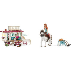 SCHLEICH 42593 Караван для тайных встреч клуба, для детей от 5-12 лет, игровой набор 