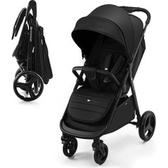 Kinderkraft Rine Buggy до 22 кг, прогулочная коляска, складывается одной рукой, водонепроницаемый капюшон с фильтром UPF50+, положение лежа, держатель дл