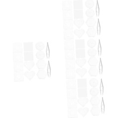 Lurrose 4 комплекта Doudou Board Доска для бисера предохранителя DIY поставки Pegboards для ремесел Портативный Craft Bead Board Безопасный бисер Pegboards Средний DIY