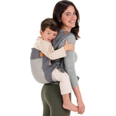 Beco Toddler Baby Carrier with Extra Wide Seat - детский рюкзак для переноски из 100% полиэстера 3D Performance Mesh Fabric, 2 положения для переноски, переноска ребенка на жив