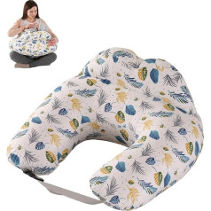 Baby Nursing Pillow для грудного вскармливания: Подушка для кормящих из 100% хлопка, U-образная подушка для беременных, эргономичная подушка для подде