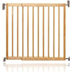 Lindam Wall Fix Extending Wooden Safety Gate