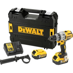 Аккумуляторная дрель DeWalt DCD991P2 (3-скоростная дрель, 18 В, цельнометаллическая трансмиссия, 11-ступенчатый крутящий момент, светодиодная подсв