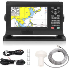 Морские GPS-устройства, глубиномер для лодок, 8-дюймовый рыбопоисковый картплоттер с высокой точностью, GPS Bds, водонепроницаемый картплоттер 