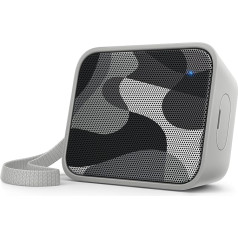 Philips BT110C PixelPop tragbarer Mini Bluetooth-Lautsprecher (Spritzwassergeschützt, 8 Std Akku) камуфляж