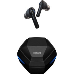 Noua Samurai Earbuds Bluetooth 5.0 с HiFi Stereo, True Wireless Headphones with Microphone, Bluetooth In-Ear Headphones with Wireless Touch Control, USB-C Quick Charge for iPhone Samsung